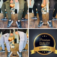 *Super Premium Quality ADIDAS Designer Jogger article**Brand - ADIDAS* *8 Pockets Designer Trackpant* showroom ARTICLE 🔥🔥🔥🔥*Lycra 4 by 4 Fabric Comfortable 👌🏻**Very Premium Quality* *10A Quality**check Size-M28-30,L32,XL34,XXL36*Colours- *Black, Grey & Mehandi*Free Ship ☺️* Both Side Pocket  with bottom grip *Quality  Fully Guaranteed 💯*full stock available take open Orders