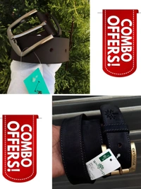 *100% Orginal Leather Belts Combo**Brand - Woodland & Polo**100 Original Premium Leather Belts**2 Ultimate Colours**Standard Size**2 Belt Combo  FREE SHIPPING**365 Days Open Order's*