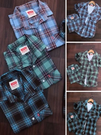 *Super Premium Quality LEVI'S Chk Shirt Article**Brand - LEVI'S**Full Sleeves chk shirts**10A Quality**3 DIFFERENT COLOURS**Super Premium Quality Chk Shirts**100% Original Soft Cotton Fabric* sizes *M38: L40: XL42: XXL44*  Free Ship/-* Full Stock *15-15-15 Sets available In stock**See Video For Quality Chk*👇