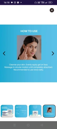 DermDoc by Purplle 2% Salicylic Acid Anti Acne Face Gel (50 g) | salicylic acid gel | cleansing salicylic acid | face gel cream | face gel for oily skin 