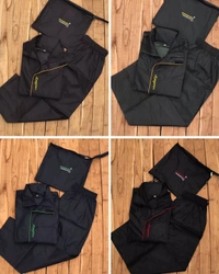 100% Original PVC Complete Rain suit with hud Article*BRAND - Kangaroo*Very very Heavy Quality Rain suits*Unisex Rain suit with Adjustable hud*2 Big Front Pockets*Fabric - Polyester PVC Material* Fully Waterproof*Regular and Relaxed Fit*Hand Wash Only*Complete Bag Packing*Reflective Piping on the front*100% Original Premium Quality Rain Suit*Size- L XL XXL**Standard Sizes & Length*