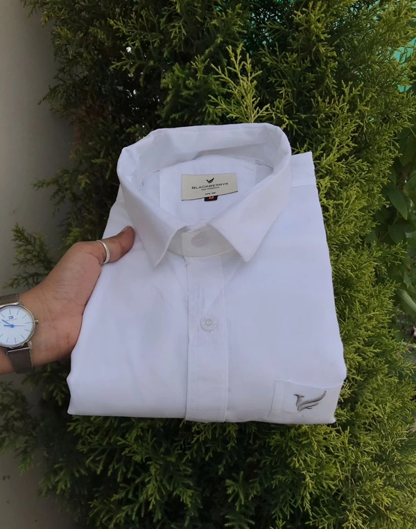 *Premium. Quality Plain 100% Cotton Blackberrys Shirt Artical**BRAND:- BLACKBERRYS**Latest Showroom Article**Premium Quality Shirts**Very Soft & Comfort Feel**4 Colours**Full Sleeves*Size : *M38 L40 XL42 XXL44**Price : 💫 **Shipping Free ✌**Full Stock**350 Pcs Available in stock**See Video For Quality*Best Quality Guranteed