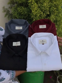 *Premium. Quality Plain 100% Cotton Blackberrys Shirt Artical**BRAND:- BLACKBERRYS**Latest Showroom Article**Premium Quality Shirts**Very Soft & Comfort Feel**4 Colours**Full Sleeves*Size : *M38 L40 XL42 XXL44**Price : 💫 **Shipping Free ✌**Full Stock**350 Pcs Available in stock**See Video For Quality*Best Quality Guranteed