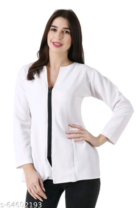 Women Mahroon  Solid Front Zip ShrugFabric: PolycottonSleeve Length: Long SleevesFit/ Shape: ShrugPattern: SolidNet Quantity (N): 1Sizes:XXS (Bust Size: 30 in, Length Size: 20 in) XS (Bust Size: 32 in, Length Size: 20 in) S (Bust Size: 34 in, Length Size: 20 in) M (Bust Size: 36 in, Length Size: 21 in) Women Solid Zip Shrug ,Self design Shurg