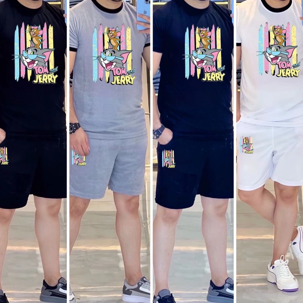 *Premium Quality ADIDAS Combo Article**BRAND - ADIADS**Dry Fit Short & Tshirt Combo**Premium Quality**Fabric -4 by 4  Lycra**Regular & Comfort Fit**Size -M,L,XL,XXL**Combo Price - *Full StockNo Cancellation *See video for Quality chk*