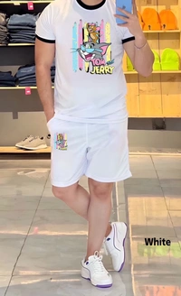 *Premium Quality ADIDAS Combo Article**BRAND - ADIADS**Dry Fit Short & Tshirt Combo**Premium Quality**Fabric -4 by 4  Lycra**Regular & Comfort Fit**Size -M,L,XL,XXL**Combo Price - *Full StockNo Cancellation *See video for Quality chk*