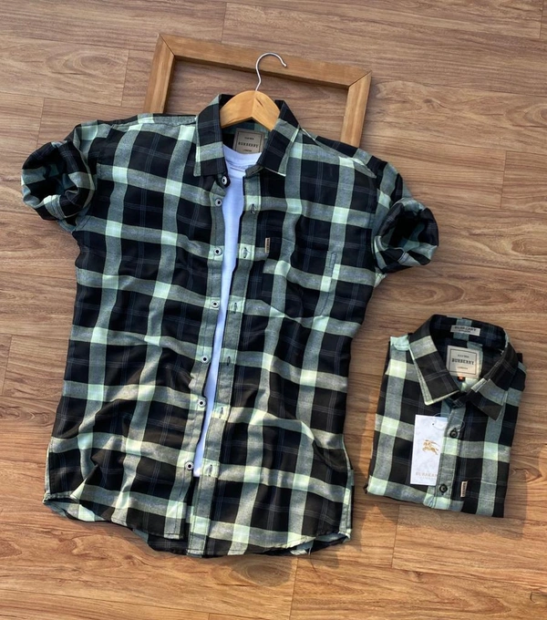 *Brand - Burberry**Full Sleeves check shirts**3 Ultimate COLOURS**NEXT TO ORIGINAL Showroom Artical**Havy Quality**100% Original Soft Cotton Fabric**Take for Personal use**BRANDED BUTTONS* SIZE *M L XL*             *38:40:42* Free Ship/-* *Full Stock*