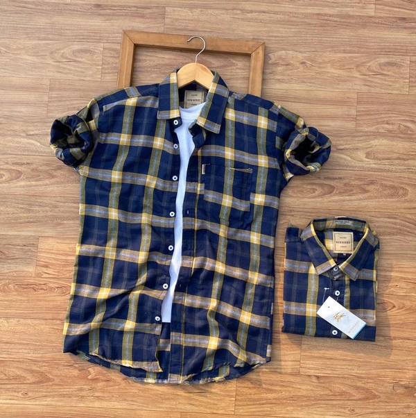*Brand - Burberry**Full Sleeves check shirts**3 Ultimate COLOURS**NEXT TO ORIGINAL Showroom Artical**Havy Quality**100% Original Soft Cotton Fabric**Take for Personal use**BRANDED BUTTONS* SIZE *M L XL*             *38:40:42* Free Ship/-* *Full Stock*