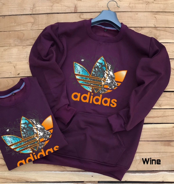 *Premium Quality ADIDAS Winter Sweatshirt**BRAND- ADIDAS**High quality _*Mens 100% pure Cotton Fleece silky Soft Hand feel Sweatshirts* customer satisfaction guaranteed💯 *3 Thread 🧶 Fleece Fabric**High quality in 7 Awesome colours**Important Note*:👉🏻 Don’t compare with cheap quality  _FULL STOCK AVAILABLE TAKE OPEN ORDERS_*Size:  M38 L40 XL42 XXL44*Free shipping*Wholesa