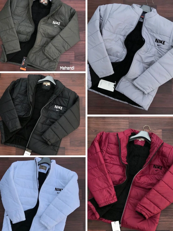 *Very Premium Quality NIKE Jackets article**Brand - NIKE**HD Jackets**Premium Quality*💫 *Fluffy Jackets*💫 *Full Sleeves*💫 *Inside Fur*💫 *Regular Fit*Size : *M38:L40:XL42:XXL44*(Standard Sizes)*-**Shipping Free ✌**Full Stock Available**Direct Put Your Orders In Your Final Order Group**See Video For Quality chk*