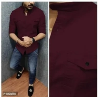 Stylish Cotton Long Sleeves Solid Cargo Shirthttps://myshopprime.com/collections/476414014