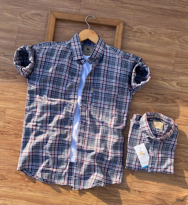 *Brand - Burberry**Full Sleeves check shirts**3 Ultimate COLOURS**NEXT TO ORIGINAL Showroom Artical**Havy Quality**100% Original Soft Cotton Fabric**Take for Personal use**BRANDED BUTTONS* SIZE *M L XL*             *38:40:42* Free Ship/-* *Full Stock*
