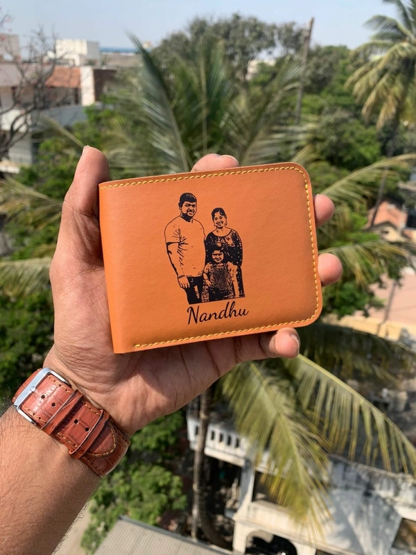 Personalized Printed Sketch Wallet (CBO)