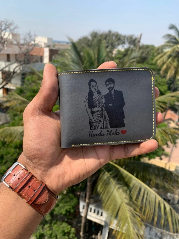 Personalized Printed Sketch Wallet (CBO)
