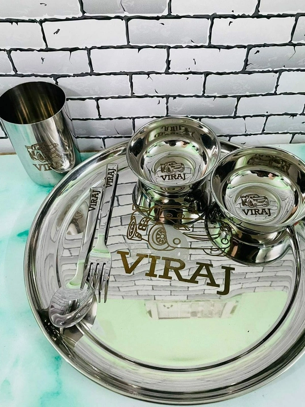 Personalized Kids Plate Set (CFO)