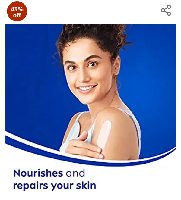 Nivia Mosturisation Cream  NIVEA Body Lotion for Very Dry Skin, Nourishing Body Milk with 2x Almond Oil 48H Moisturization, For Men & Women, 600 mlAmazon'sChoicefor "body lotion"43%off43%off