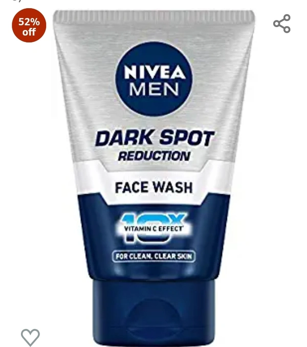 Nivea Dark Spot Reduction Face Wash, 100ml (Pack of 3)52%off52%off