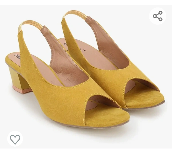 Brand Generic  Women's & Girls' Fashion Sandal Yellow - 5.6.7.8