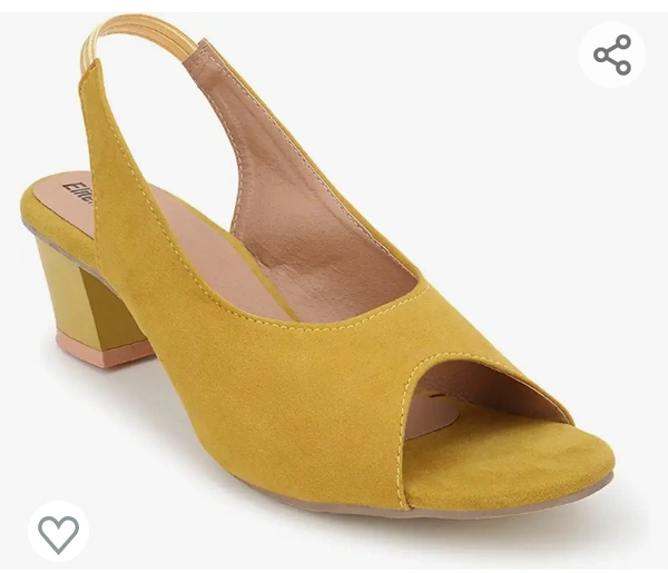 Brand Generic  Women's & Girls' Fashion Sandal Yellow - 5.6.7.8