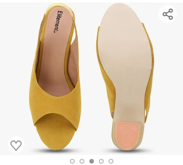 Brand Generic  Women's & Girls' Fashion Sandal Yellow - 5.6.7.8