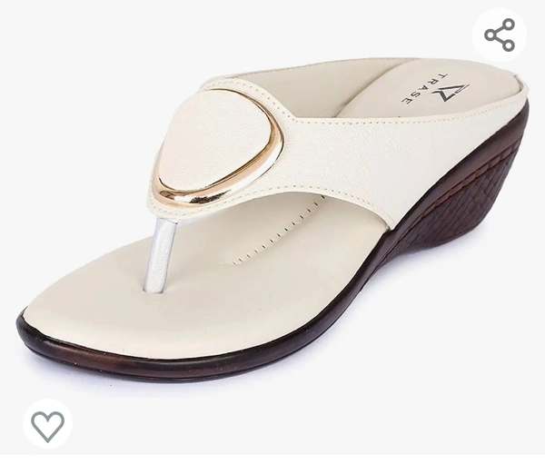 Trase Wood  TRASE Women's Fashion Sandal | Faux Leather, Comfortable & Stylish Wedges | Ideal for Casual & Formal Occasions 2 inches heel - 5.6.7.8