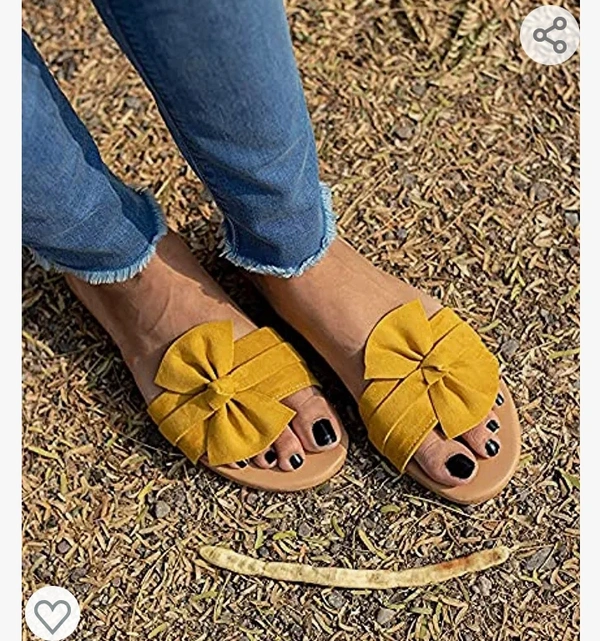 PrasKing Women Stylish Fancy Flats Sandal - 4.5.6
