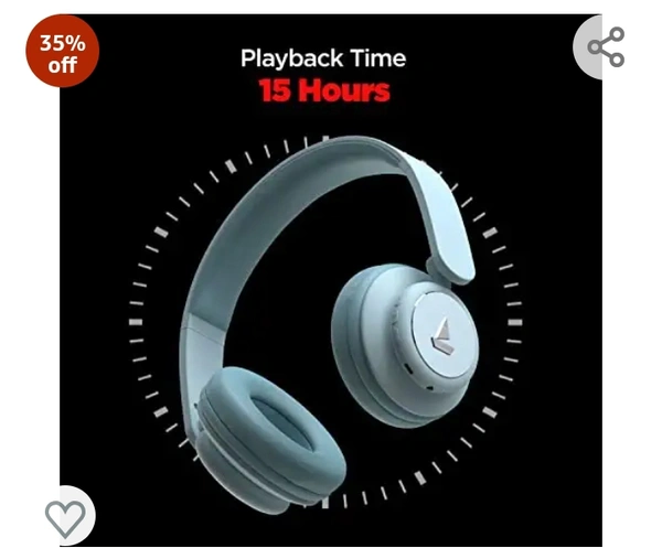 boAt Rockerz 450 Bluetooth On Ear Headphones with Mic, Upto 15 Hours Playback, 40MM Drivers, Padded Ear Cushions, Integrated Controls and Dual Modes(Luscious Black)Amazon'sChoicefor "boat headphones" boAt Rockerz 450 Bluetooth On Ear Headphones with Mic, Upto 15 Hours Playback, 40MM Drivers, Padded Ear Cushions, Integrated Controls and Dual Modes(Luscious Black)