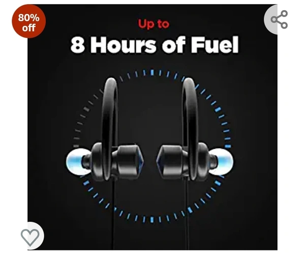 Voot Store  boAt Rockerz 261 in Ear Wireless Earphones with mic(Jazzy Blue)