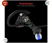 Voot Store  boAt Rockerz 261 in Ear Wireless Earphones with mic(Jazzy Blue)