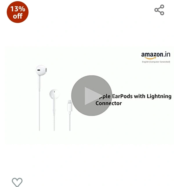 Apple EarPods with Lightning Connector