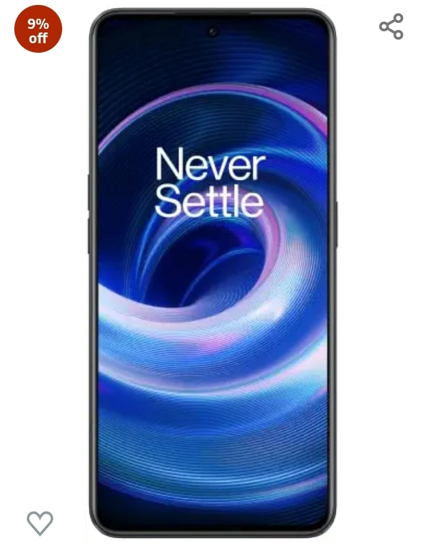 OnePlus 10R 5G (Sierra Black, 12GB RAM, 256GB Storage, 80W SuperVOOC)