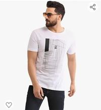 Dagcros Men's Half Sleeve Printed Round Neck Tshirt