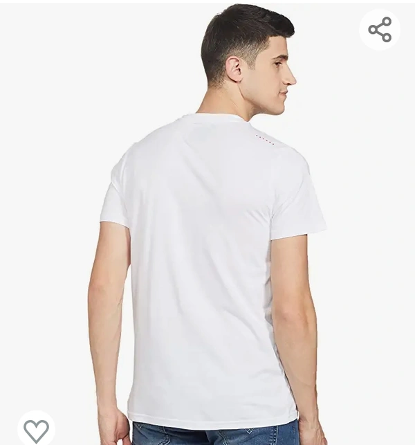 Lee White Graphic Print Regular Fit Tshirt
