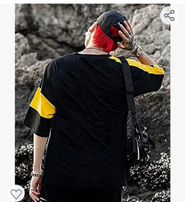 FUBURA Men's Loose Fit Printed Oversized T-Shirt