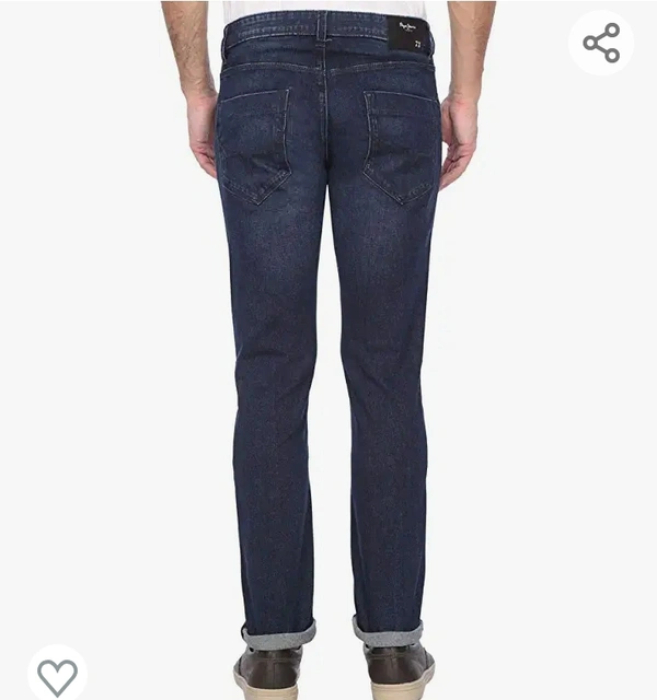 Pepe Men's  Pepe Mens 5 Pocket Rinse Wash Jeans - L. XL. XXL