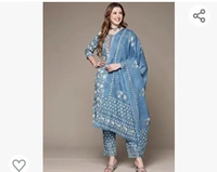 anubhutee Women's Cotton Kurta Set - L. M. XL. XXL