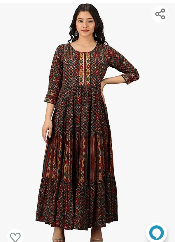 Nehamta Women Rayon A-line Kurta Set - M. L. XL. XXl