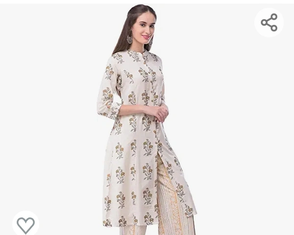 Pistaa's Women's Cotton Regular Kurta - M. L. XL. XXL