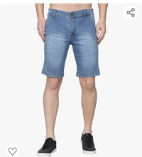 Hill Turne HILL TURNER Regular fit Men Shorts | Stretchable Denim Shorts | Half Pants for Mens | Stylish Shorts for Men (Pack of 1) - M. L. XL. XXL