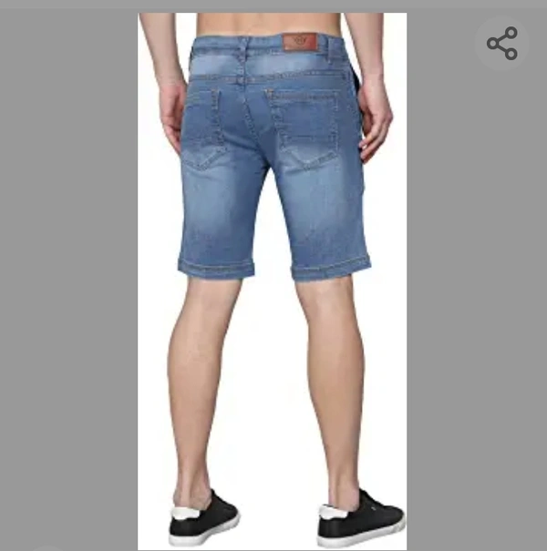 Hill Turne HILL TURNER Regular fit Men Shorts | Stretchable Denim Shorts | Half Pants for Mens | Stylish Shorts for Men (Pack of 1) - M. L. XL. XXL