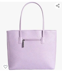 Lino Pirrors Lino Perros Womens Floral Lavender Tote bag