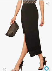 Mehrang Womens Maxi Skirt and Midi Skirt for Womens - L. XL. XXL