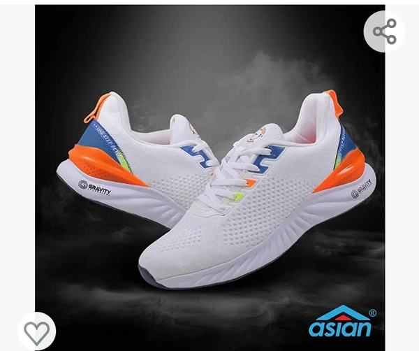 Assian Men ASIAN Men's Gravity-01 Running Shoes for Men I Sport Shoes for Boys with Phylon Sole for Extra Jump I Casual Shoes for Men - 5.6.7.8