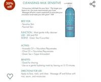 Ann Wbbe ANN WEBB Sensitive Cleansing Milk: Gentle Milky Cleanser that Nourishes and Rejuvenates skin
