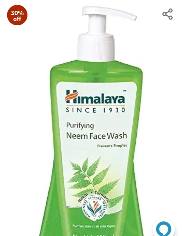 Himilaya Himalaya Purifying Neem Face Wash, 400 ml