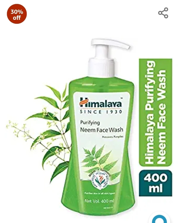Himilaya Himalaya Purifying Neem Face Wash, 400 ml