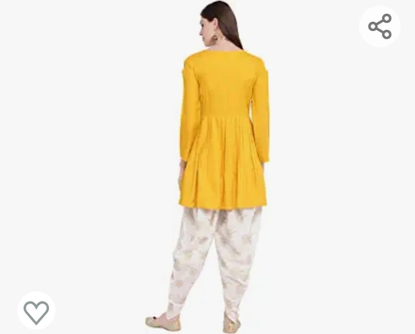 Stylum Women  Stylum Women's & Girl's Rayon Kurta With Dhoti Pant - M. L. XL. XXL