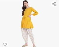 Stylum Women  Stylum Women's & Girl's Rayon Kurta With Dhoti Pant - M. L. XL. XXL