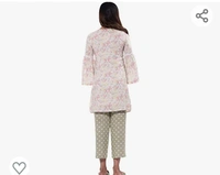 Gunnet GuneetGulnaar by Guneet Floral Printed Kurta Set for Women Latest | Crafted from Premium Cotton Fabric | Ethnic wear for Women - M. L. XL. XXL