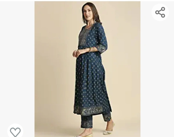 Anubhutee womens Kurta Trouser with Dupatta Set - M. L. XL. XXL